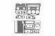 Накладки на панель Карбон для Mazda 3 2003-2009 рр